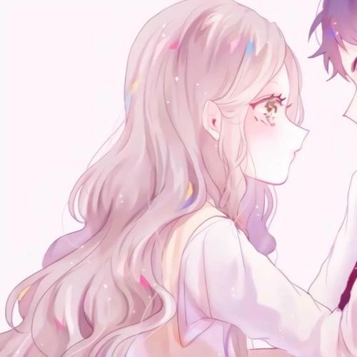 动漫·情侣·头像:"二两桃花酿成酒,万杯不及你温柔!