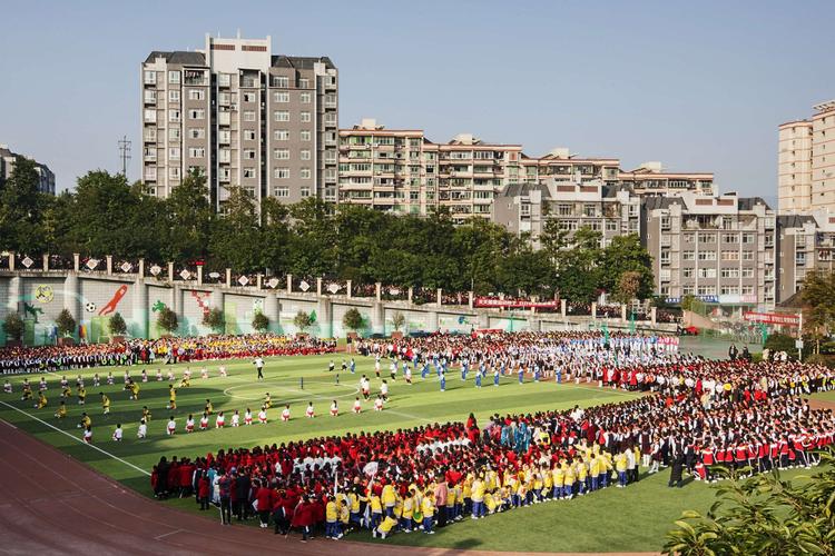 小学校 大节日——涪陵城七校兴涪校区第23届体育节开幕式掠影