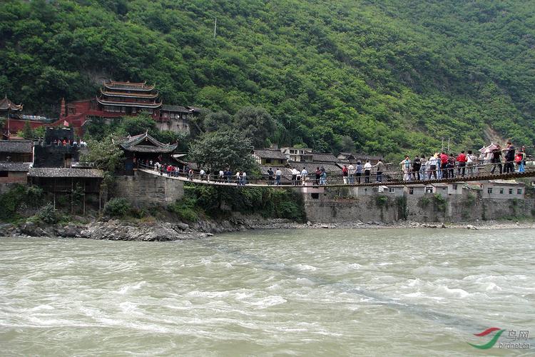 ==彩描,(大渡河,铁索桥)==