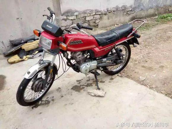 五羊本田125a的副油箱怎么开8000元的五羊本田