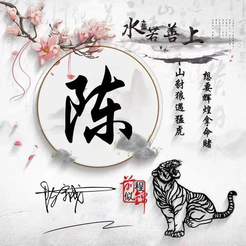 2022你该换微信头像了宁静致远40张古风姓氏签名头像有你的吗