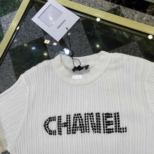 chanel2021早春针织短袖t恤_针织_短袖t恤_时尚单品_香奈儿怎么样