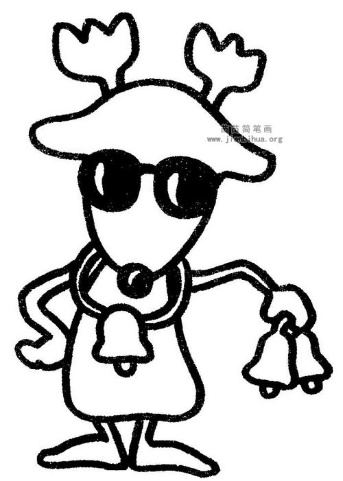 图片卡通驯鹿简笔画图解图片卡通驯鹿简笔画图片与知识驯鹿是哺乳动物