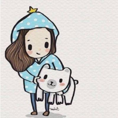 头像 情侣头像 想想曾对你的承诺,我很快乐,因为我一直在努力  扫描到