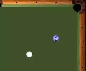 台球加塞让点技巧:台球加塞后主球分离角和线路图解