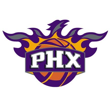 nba菲尼克斯太阳队标志矢量图
