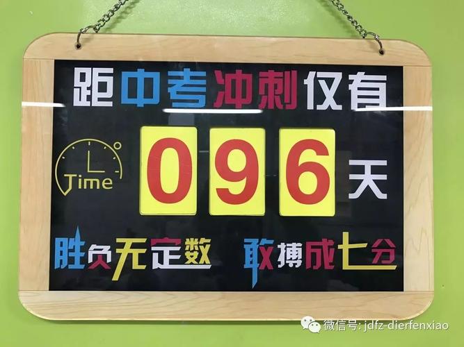 幸运两位数 ——中考倒计时感受分享