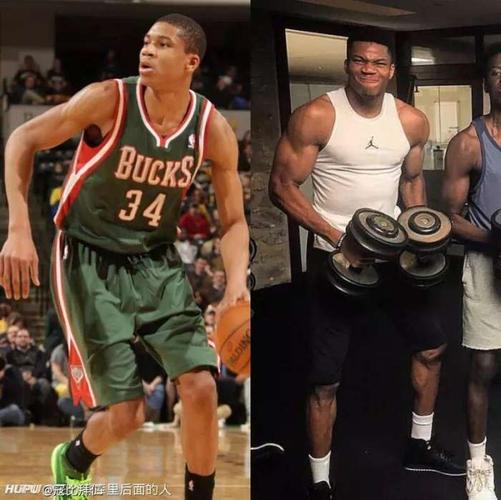 字母哥与詹皇肌肉对比图,谁是nba身材最好的小前锋呢