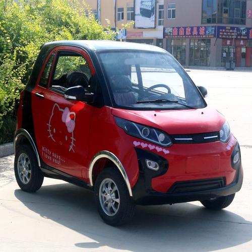 厂家直销微型电动汽车 全封闭电动车 老年代步车 电动四轮车 四轮电动