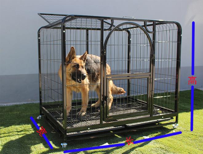 包邮中大型犬狗笼子金毛狗笼哈士奇狗笼送礼品泰迪狗笼子宠物用品