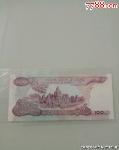 柬埔寨100元