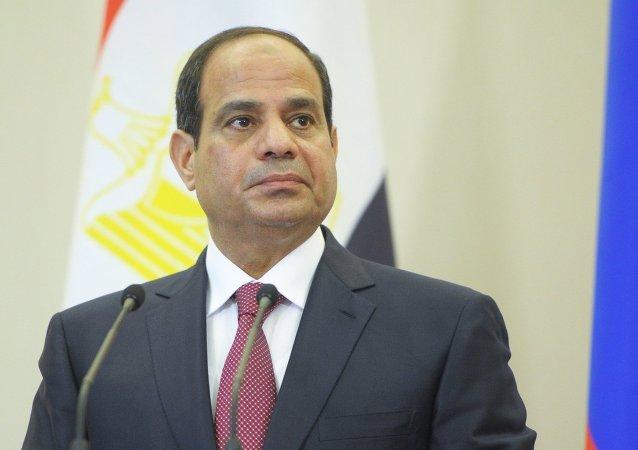  p>阿卜杜勒·法塔赫·塞西(abdel fattah al sisi),现任埃及总统.