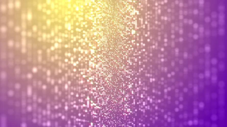 闪闪发光的粒子瀑布背景视频素材