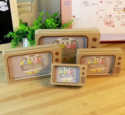 【相框】创意 多功能 复古照片电视机造型相框(4款)商品大图
