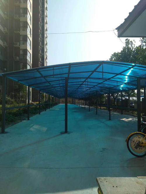 丰镇市自行车棚pc阳光板new雨棚pc阳光板批发