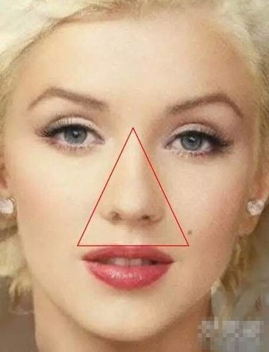 面部"危险三角区"