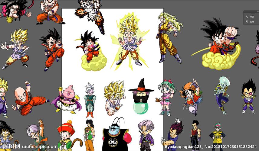 七龙珠人物合集图片