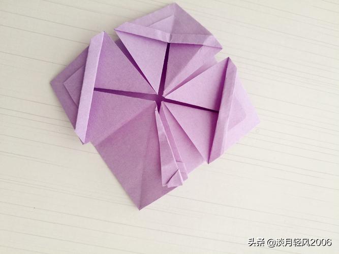 折纸教程,手把手教你折一个小花篮,体验自己动手的乐趣