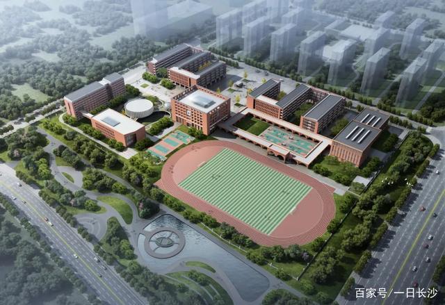 抢先看!长沙县南雅中学效果图来了!