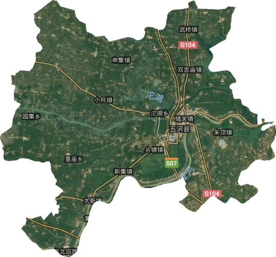 五河县高清卫星地图,五河县高清谷歌卫星地图