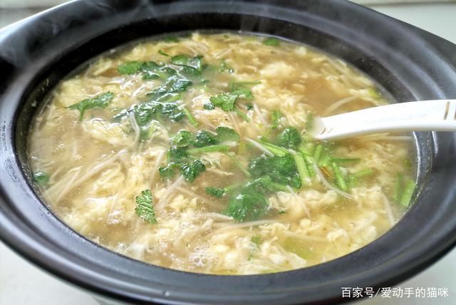 金针菇蛋汤