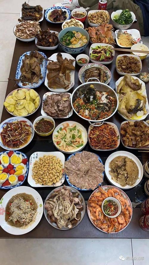 刚刚,一大波昭通人的年夜饭照片流出!