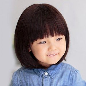 儿童假发女童宝宝发饰学生波波头短发小女孩公主bobo头假发套