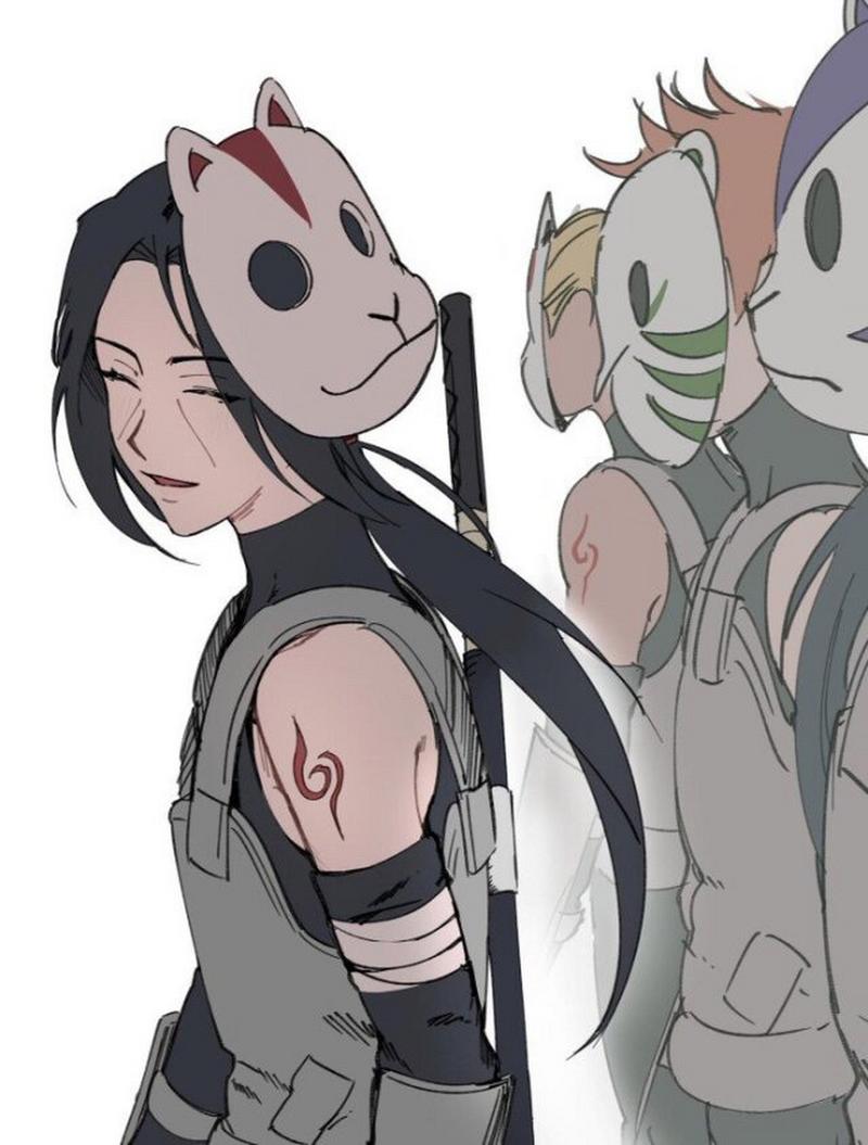 止水和鼬的情侣头像[滑稽][滑稽]