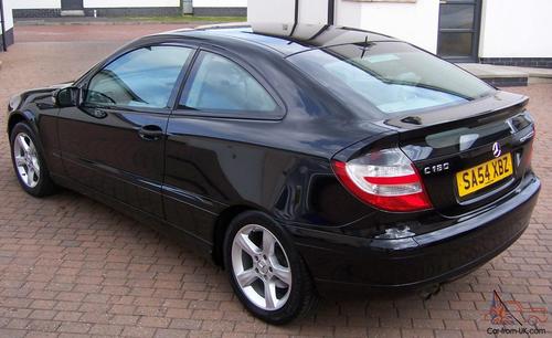 mercedes c180 kompressor se automatic sports coupe only 34000