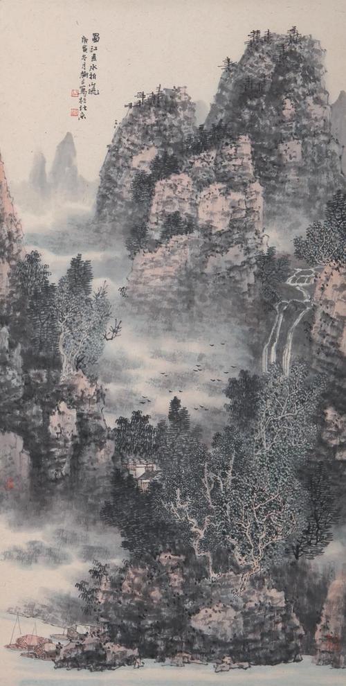 【转载】张树立山水作品欣赏