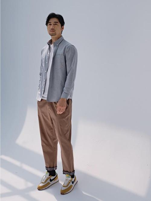 阳光帅气,日系休闲风男孩