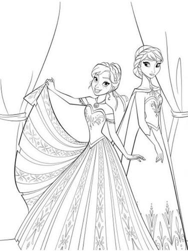 简笔画巜冰雪奇缘》