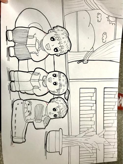 幼儿主题画简笔画 图书馆_简笔画_幼儿_图书馆_幼儿主题简笔画_母婴