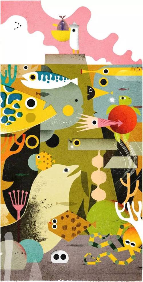 怪诞插画大赏:神奇的冒险