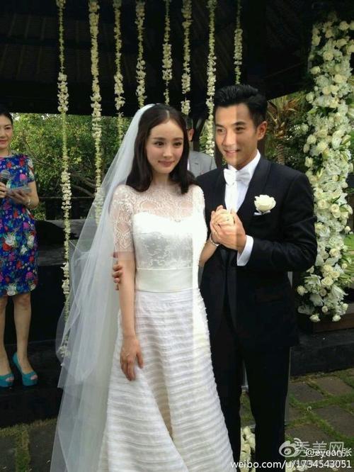 杨幂刘恺威高清婚照曝光(17)