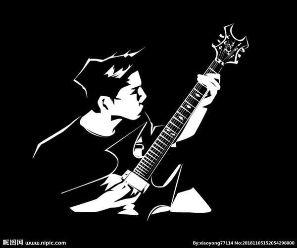 矢量贝斯手图片