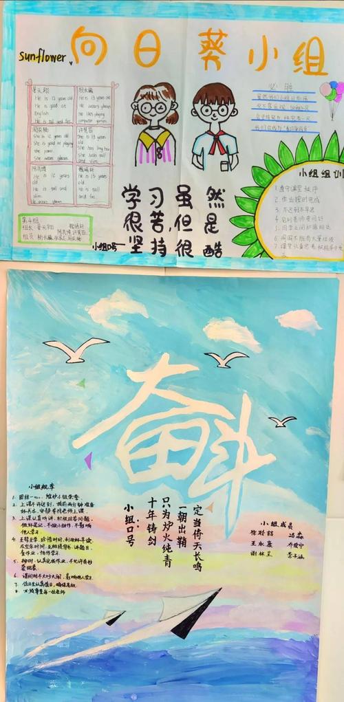 快来找找你们的小组海报