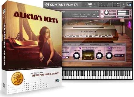 爱丽丝钢琴nativeinstrumentsaliciakeyskontakt