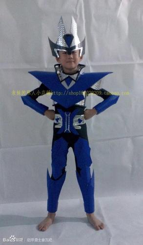 手工折纸铠甲勇士服装