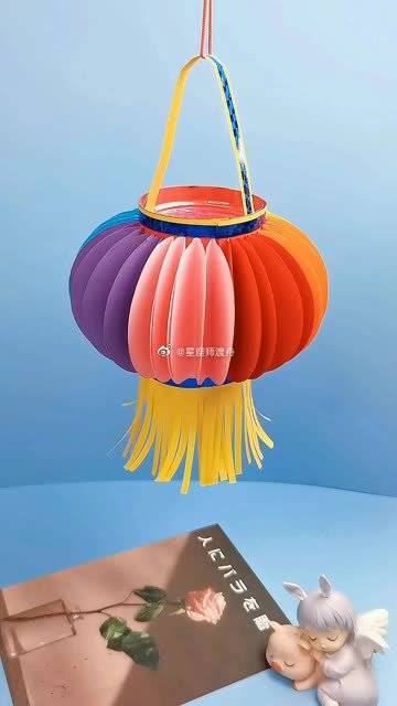 自制中秋节灯笼##手工 ##今日热门