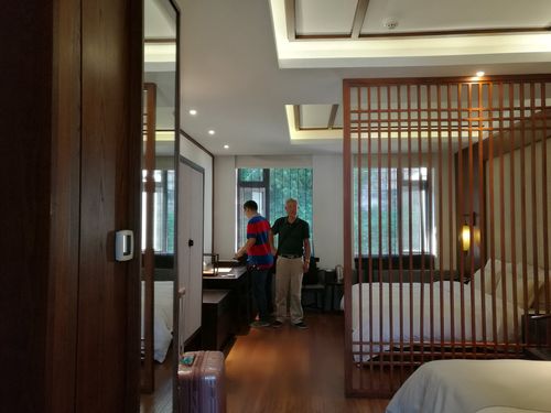 普陀山入住如易阁酒店.
