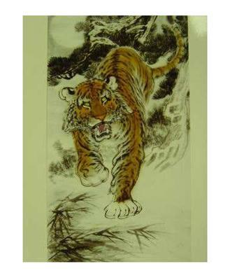 严斌大师画的老虎画价值高不高