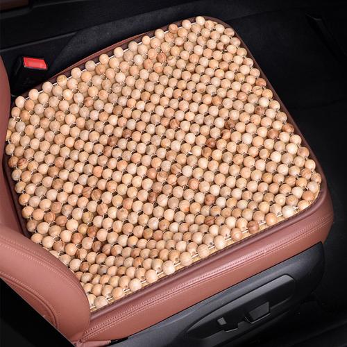 夏季珠子汽车坐垫 木珠隔热座垫 透气通风凉垫夏天单片通用座椅垫