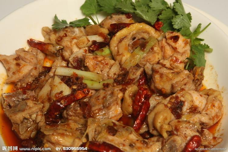 四川麻辣蒸滑鸡图片