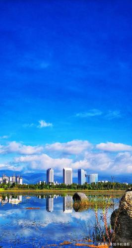 云南保山青华湖