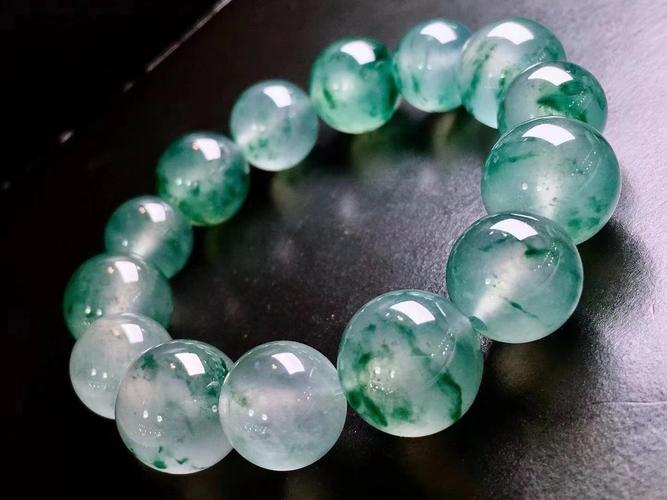 翡翠飘花手链_美之赞缅甸天然翡翠a货成品 冰种飘花时尚手串优惠券