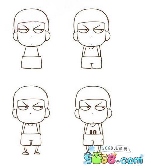 简单卡通动漫人物图片