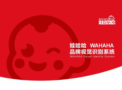 娃哈哈logo改版vi手册