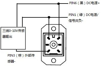 请参考以下接线图: 标准pq2 比例阀 重校准