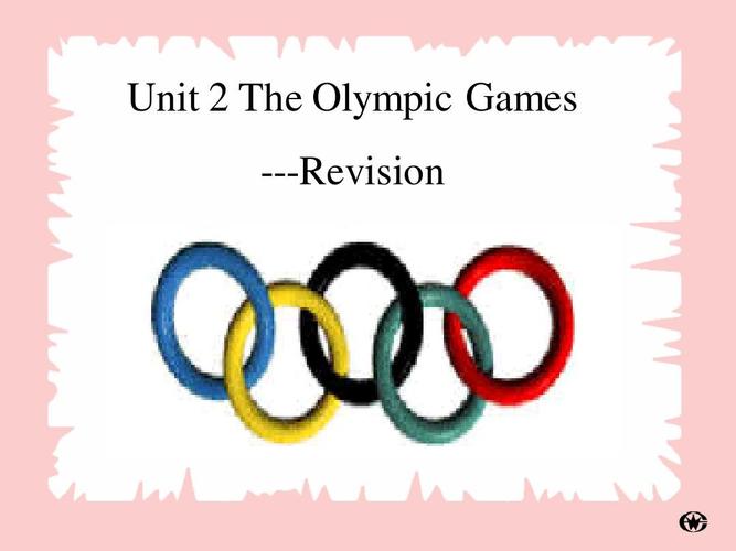 unit 2 the olympic gamesppt
